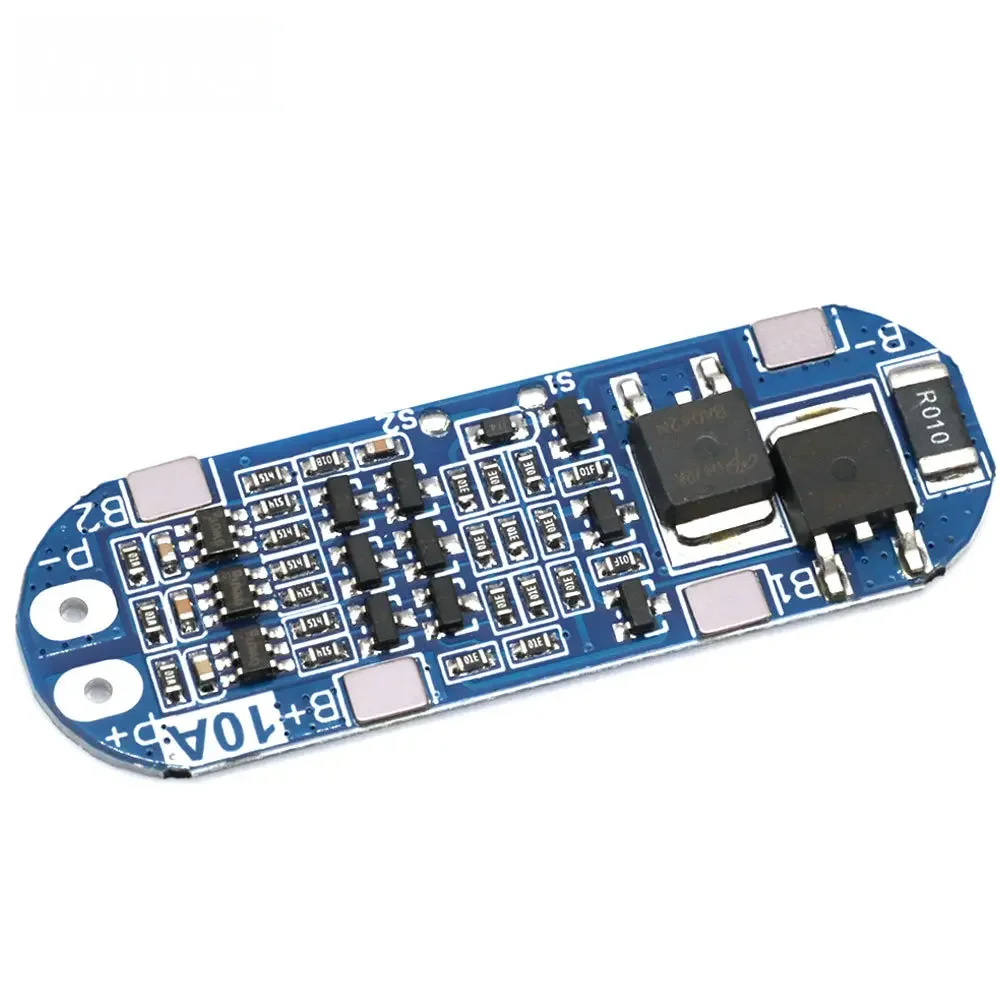 3S 10A 11.1V 12V 12.6V Lithium Battery Charger Protection Board Module for 18650 Li-ion Lipo Battery Cells BMS 3.7V