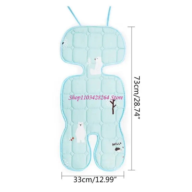 Summer Car Seats Cool Pad Baby Stroller Chair Ice Seats Cooling Pad Breathable