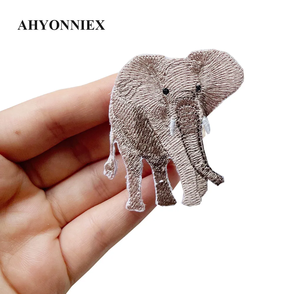 Animal Elephant Serise Embroidery Patch DIY Repair Hole Stickers Down Jacket Tide Jacket Jeans Cloth Stickers