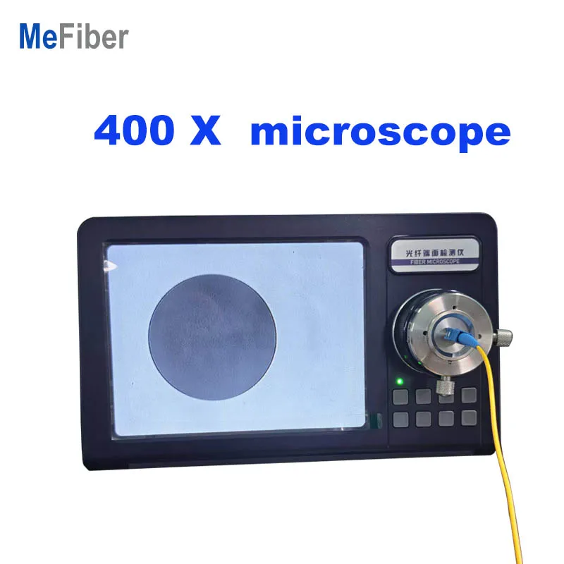 Fiber Optic End Face Detector Inspection Microscope Tester Tool