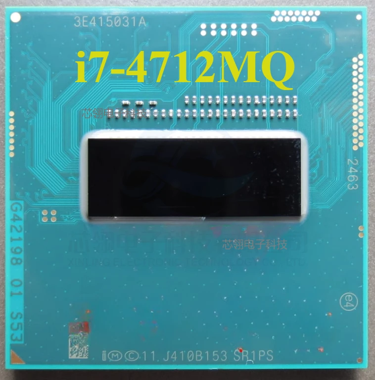

core i7-4712MQ CPU SR1PS 2.3-3.3G 37W Low power original official version CPU Processor Quad Core Eight Thread 6M 37W