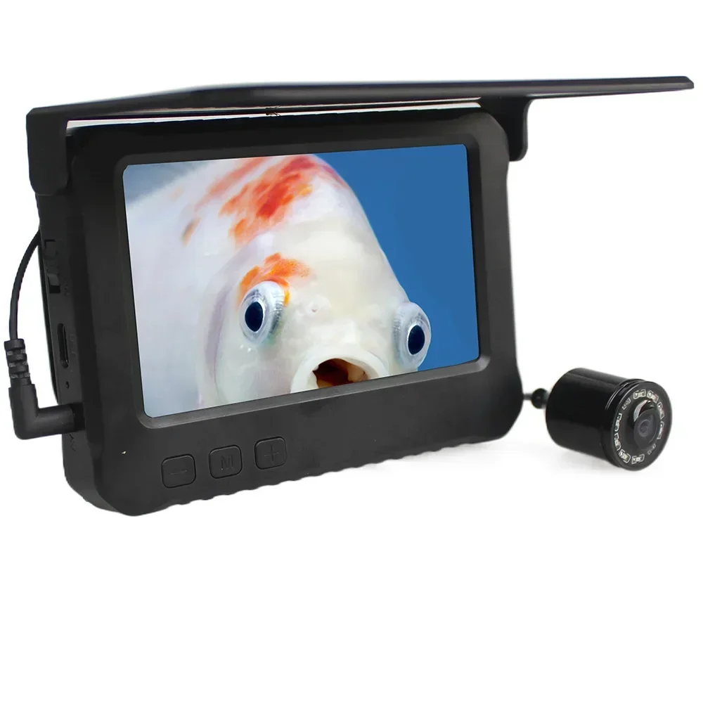 2024 new 4.3Inch IPS LCD Monitor Video Fish Finder  Underwater Ice Fishing Manual Backlight Boy/Men's Gift