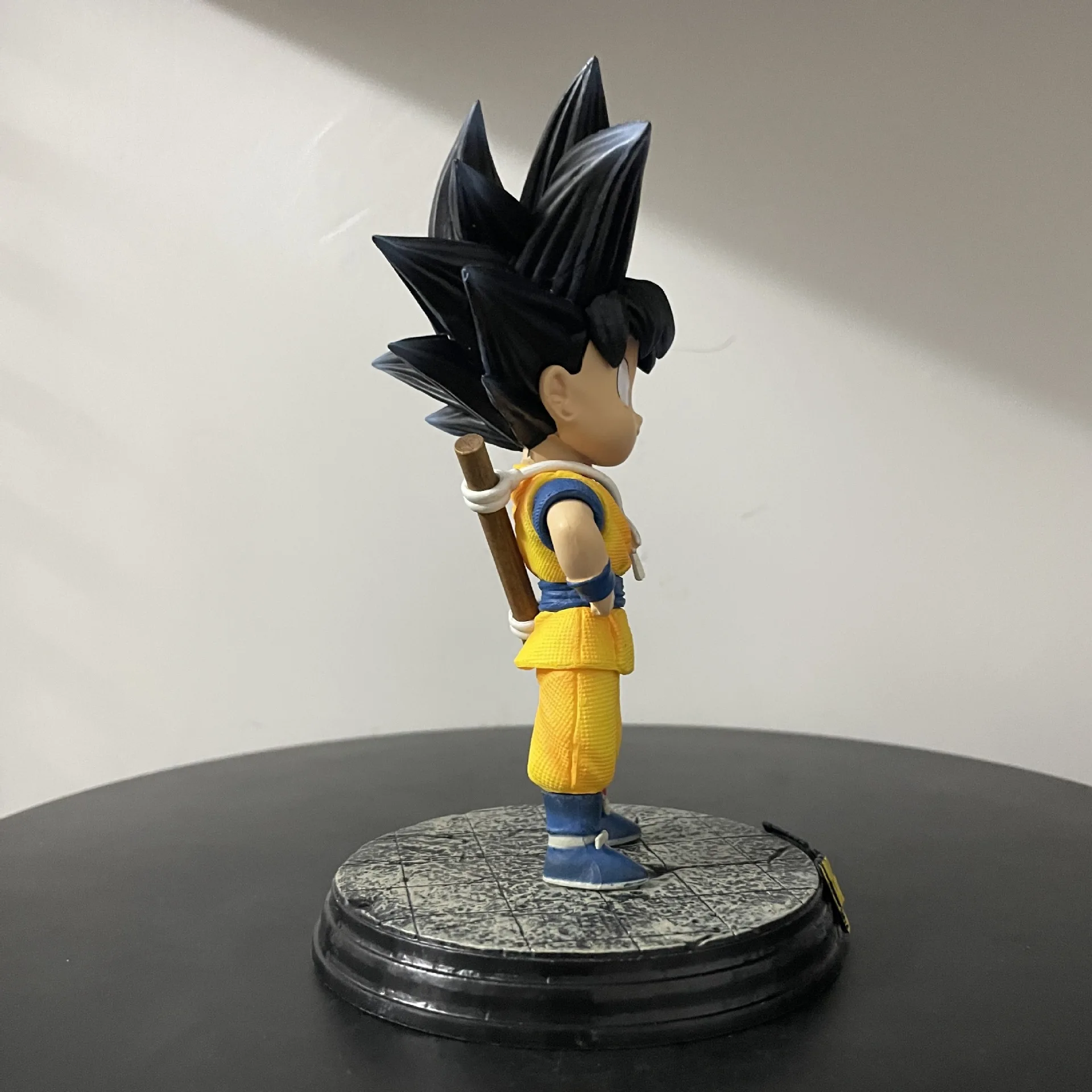 18cm Dragon Ball Goku wygląd dzieciństwa klasyczny obraz Anime Model figurki Gk kolekcja statua dekoracja stołu ozdoba zabawka