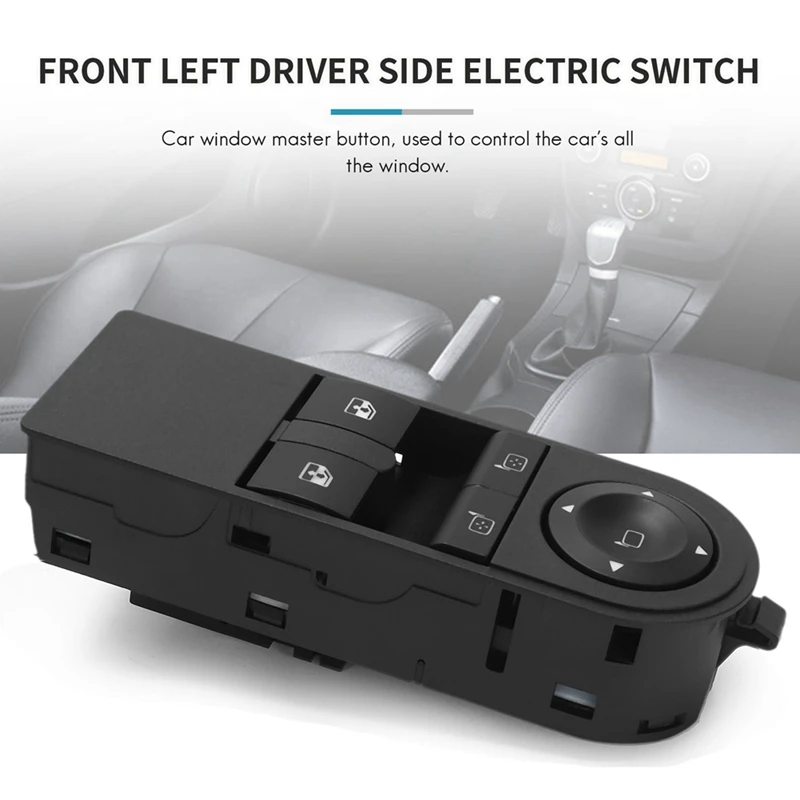 Car Window Control Switch Button Replacement Parts Accessories 13228706 13183679 For Opel Astra H 2005-2010 Zafira B 2005-2015