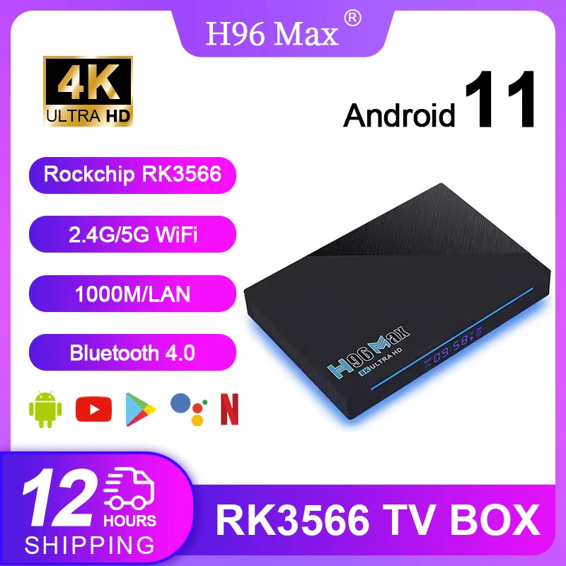 h96-max-rk3566-smart-tv-box-android11-tv-box-4k@60fps-1000m-lan-dual-wifi6-bt40-google-voice-assistant-media-player-set-top-box