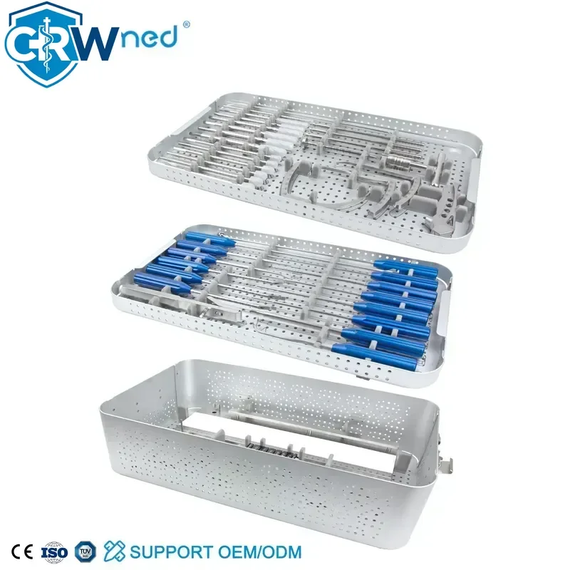 CRW ACL PCL Reconstruction Instrument Set Sports Medicine Instruments Instruments Medical Supplies