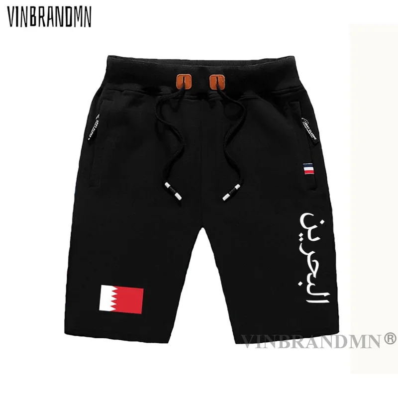 Bahrain mens shorts beach man men's board shorts flag workout zipper pocket sweat bodybuilding 2022 BHR Bahraini Islam Arabic