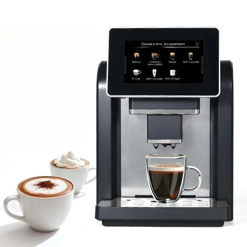 

Professional Commercial Automatic Espresso Cappuccino Electric Coffee Machine Grinder 19 Bars