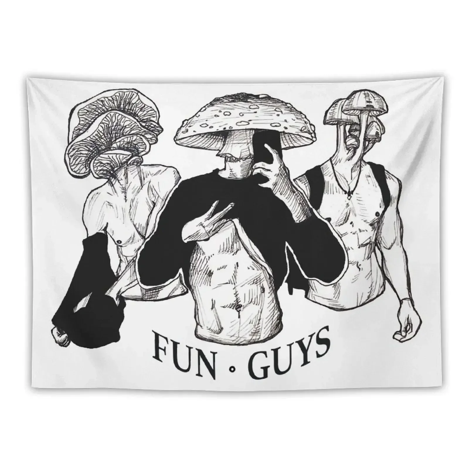 Fun Guys Tapestry Wall Hanging Decor Bedroom Deco Tapestry