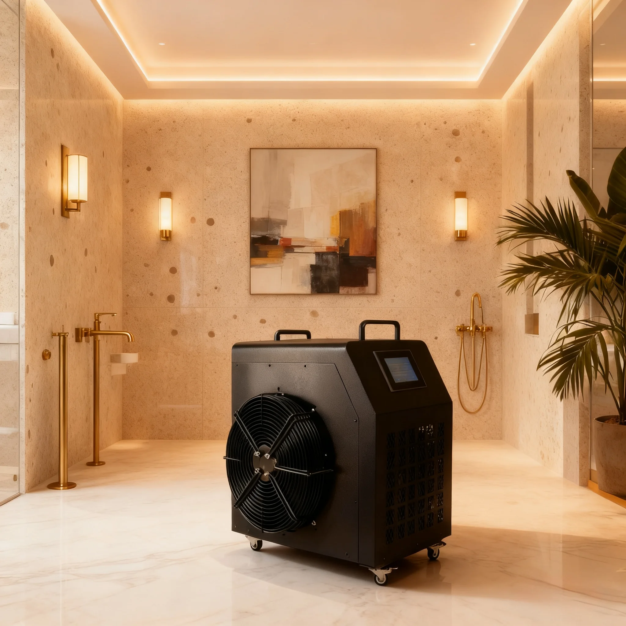 STLF LZS Factory 1horsepower Chiller Cold Plunge Ice Bath Use Energy-Saving Cold Plunge Chiller Ice Bath Tub with Chiller