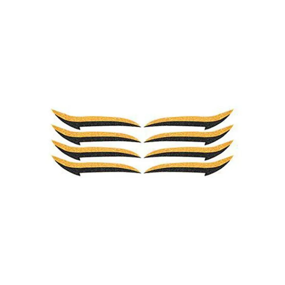 

Patch Waterproof Bigger Black Stripe Glitter Eyeliner Sticker Double Eyelid Decals Eye Makeup Tool Double Eyelid Line Stickers