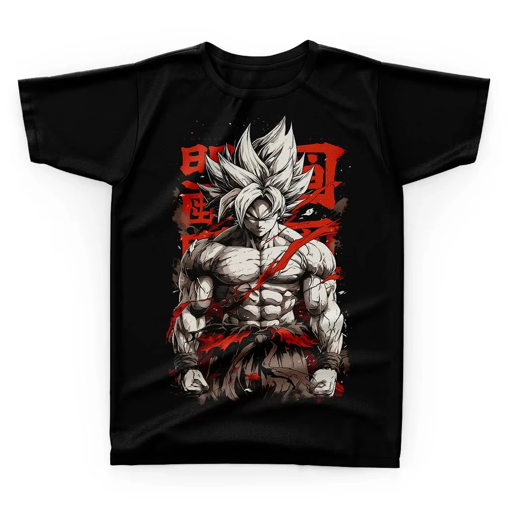 

Новые японские аниме-футболки Dragon Ball 2026 года для мужчин и женщин, летние, в стиле Харадзюку, ретро, с коротким рукавом, свободного кроя