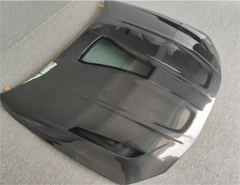 For BMW G22 G23 G26 ReaI Carbon Fiber Engine Hood Cover Kit
