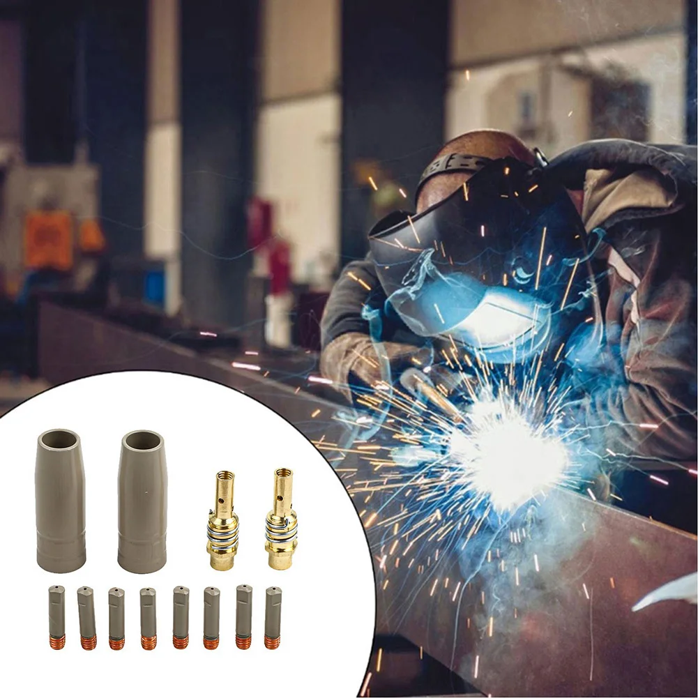 

For 15AK Coating Protection Nozzle Set 12PCS for Efficient Slag Removal and Enhanced Heat Resistance in Welding