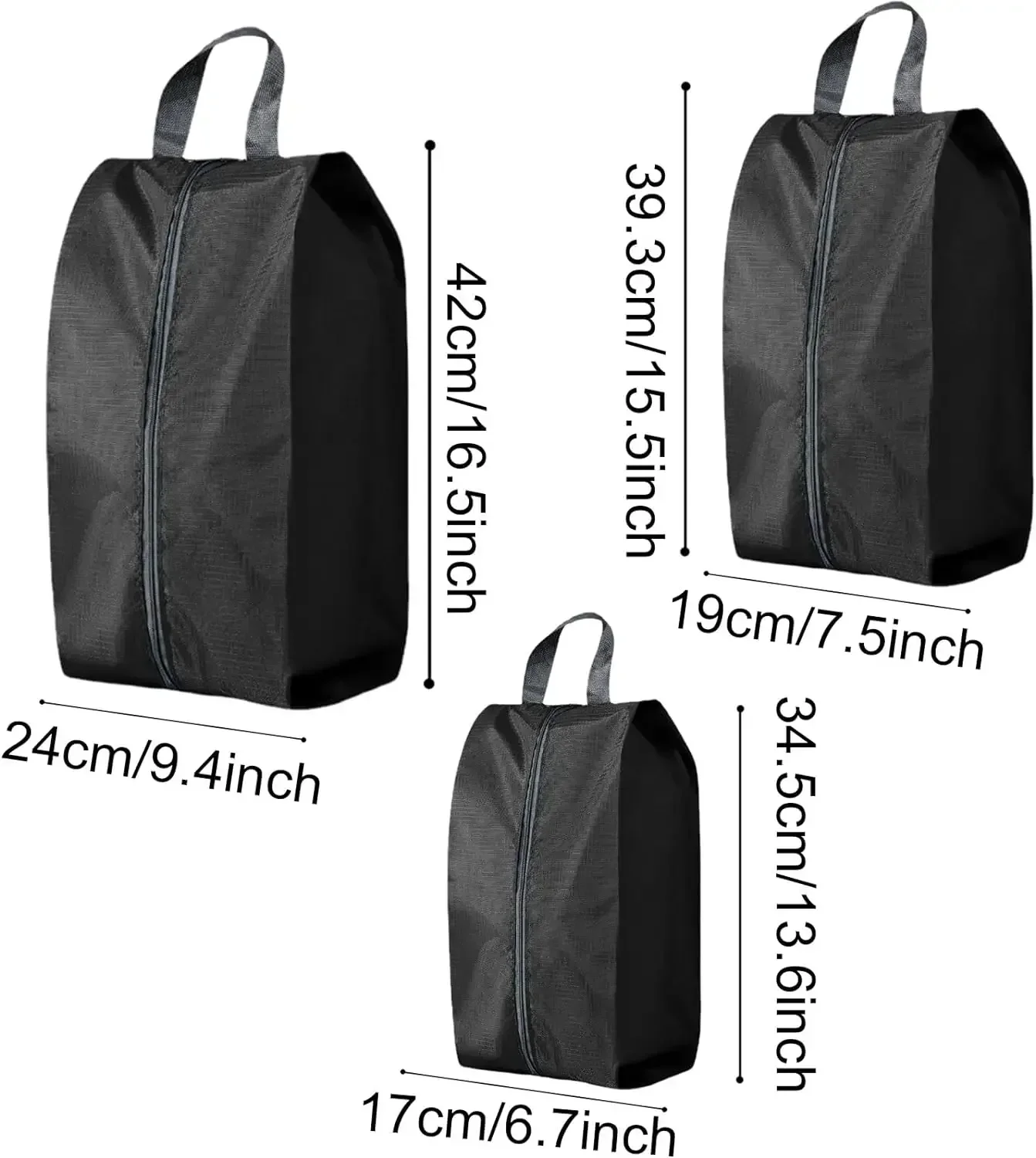 Sac à chaussures étanche portable pour hommes et femmes, multifonction, pliable, extérieur, voyage, rangement à domicile, baskets, OMW2