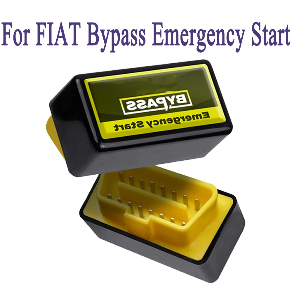 For FIAT Bypass Emergency Start Device OBD2 Immo Off Module - Plug and Start