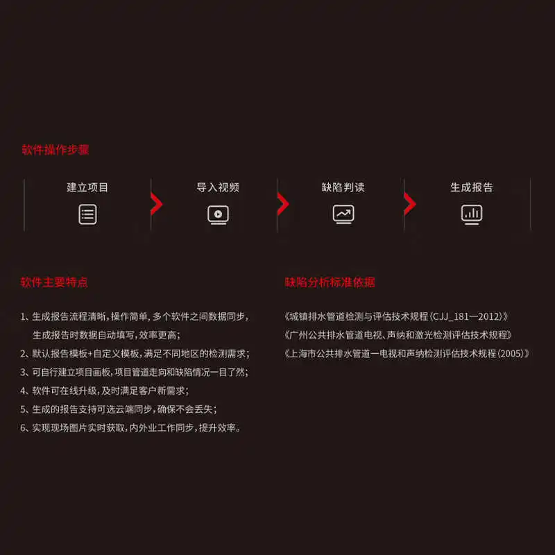 Net Inspection Robot Municipal Drainage Inspection Defect Detector