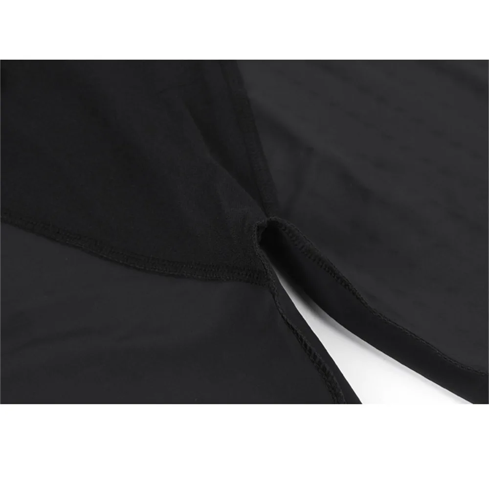 Breathable Knee-length Swimming Shorts Quick Drying Black Swimsuit Shorts Waterproof Skin Friendly Training Shorts Training