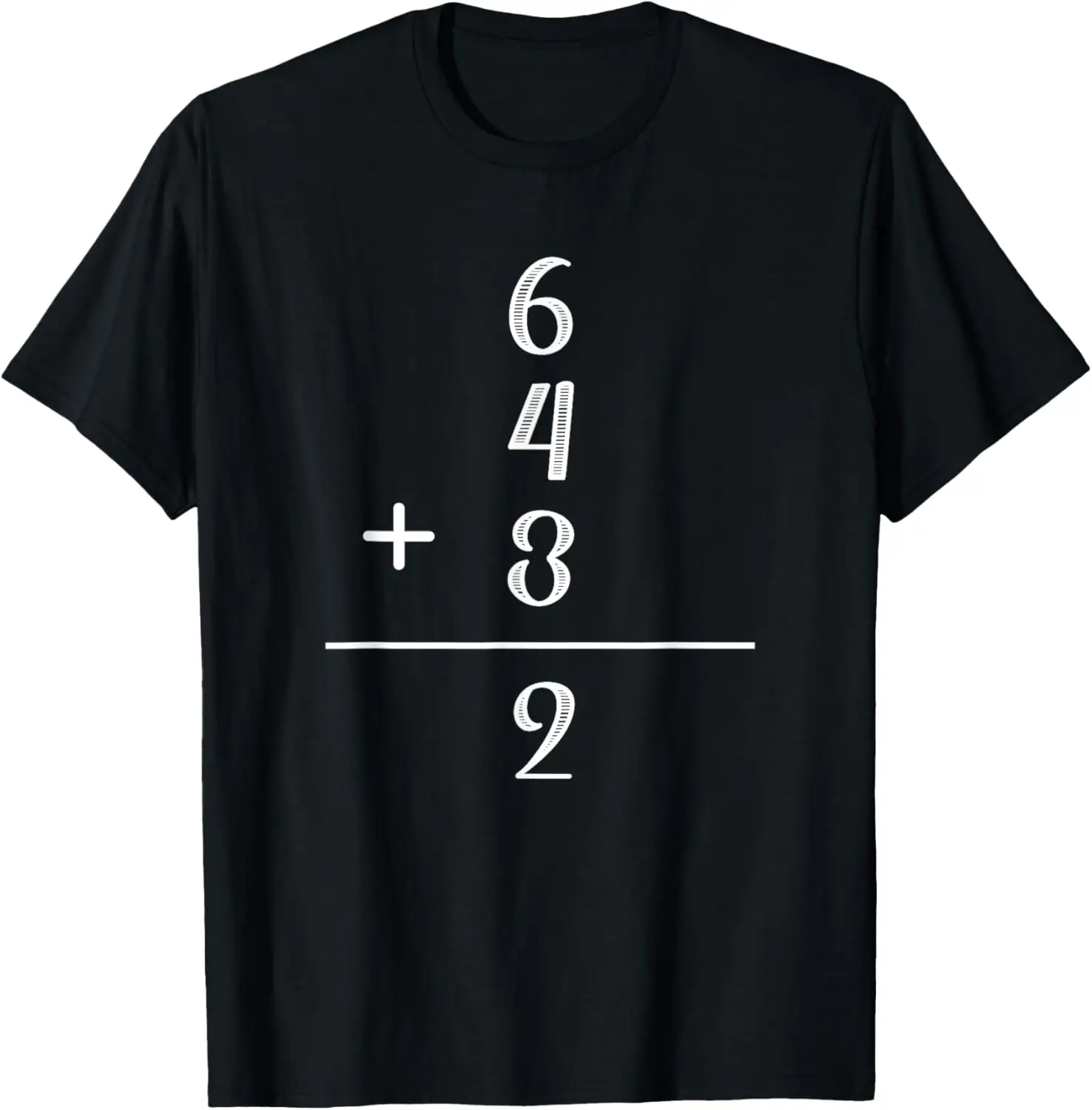 6+4+3=2 تي شيرت بيسبول مزدوج اللعب