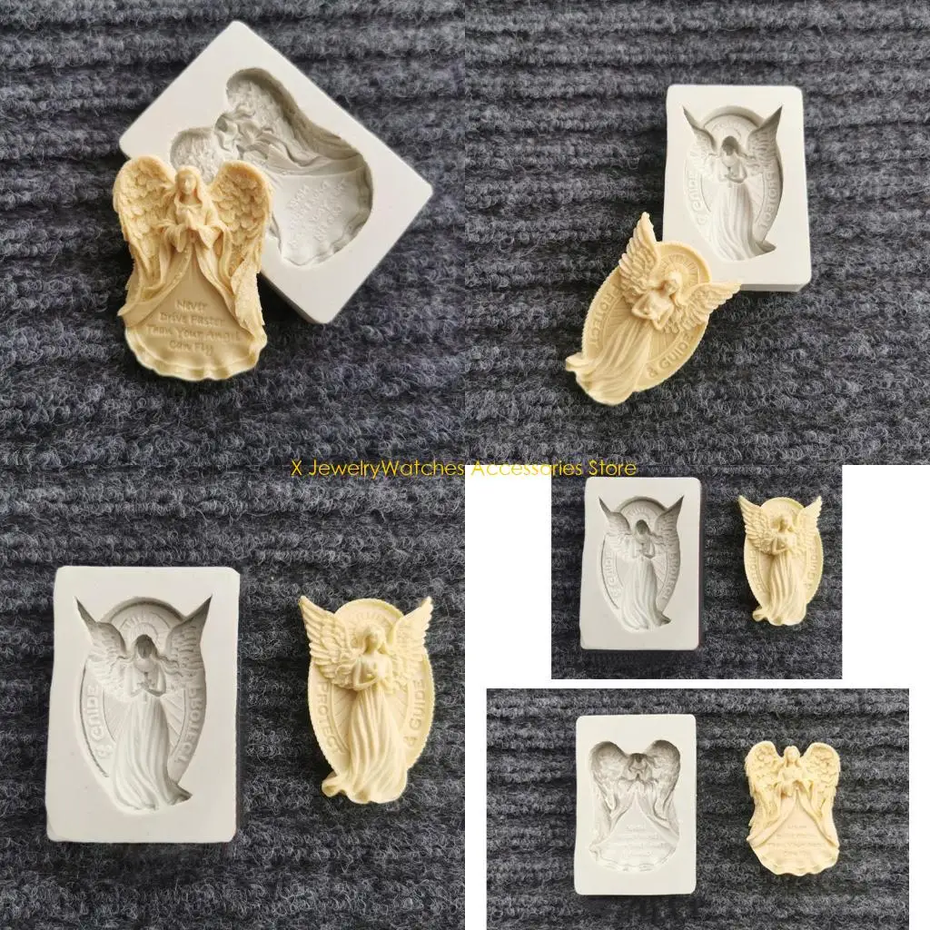

31KD Crystal Ornaments Resin Casting Mold Handmade DIY Festival Gift Fairy Girl Resin