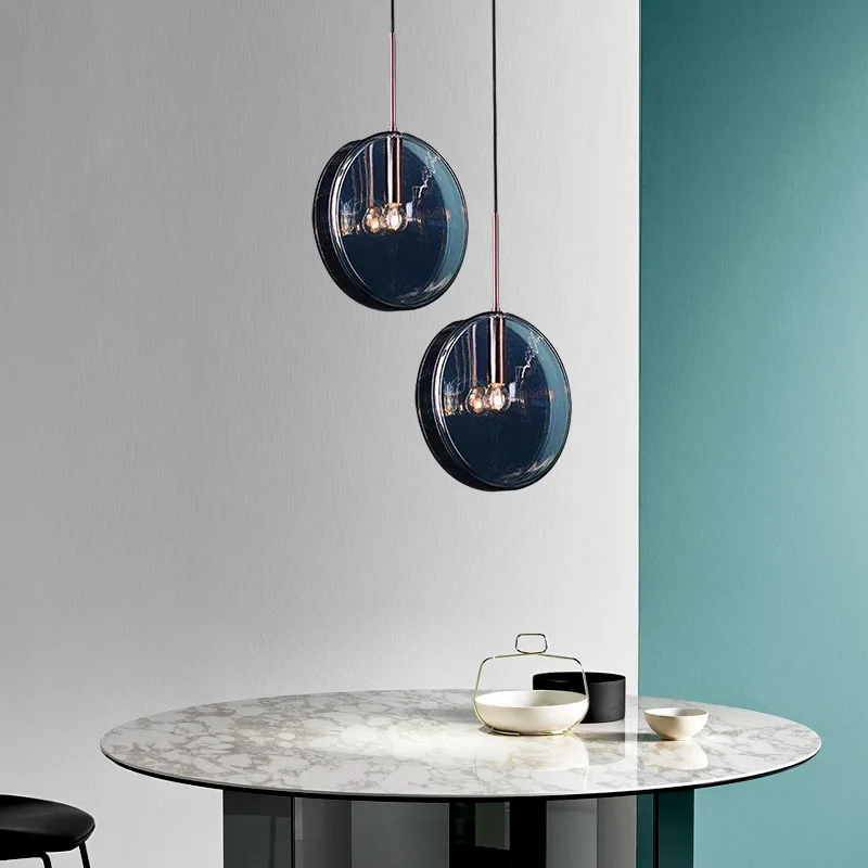 

Nordic Designer Pendant Lights Modern Glass Hanglamp For Dining Room Bedroom Loft Decor Bar Luminaire Suspension Light Fixtures