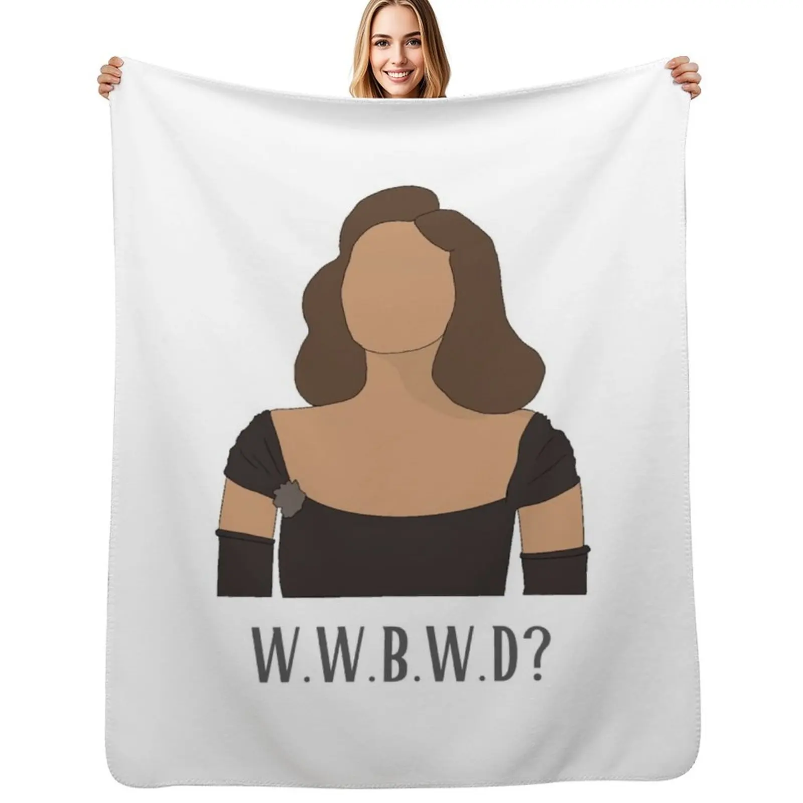 

What Would Blair Waldorf Do Throw Blanket heavy to sleep Soft Plush Plaid For Decorative Sofa Thermal Blankets