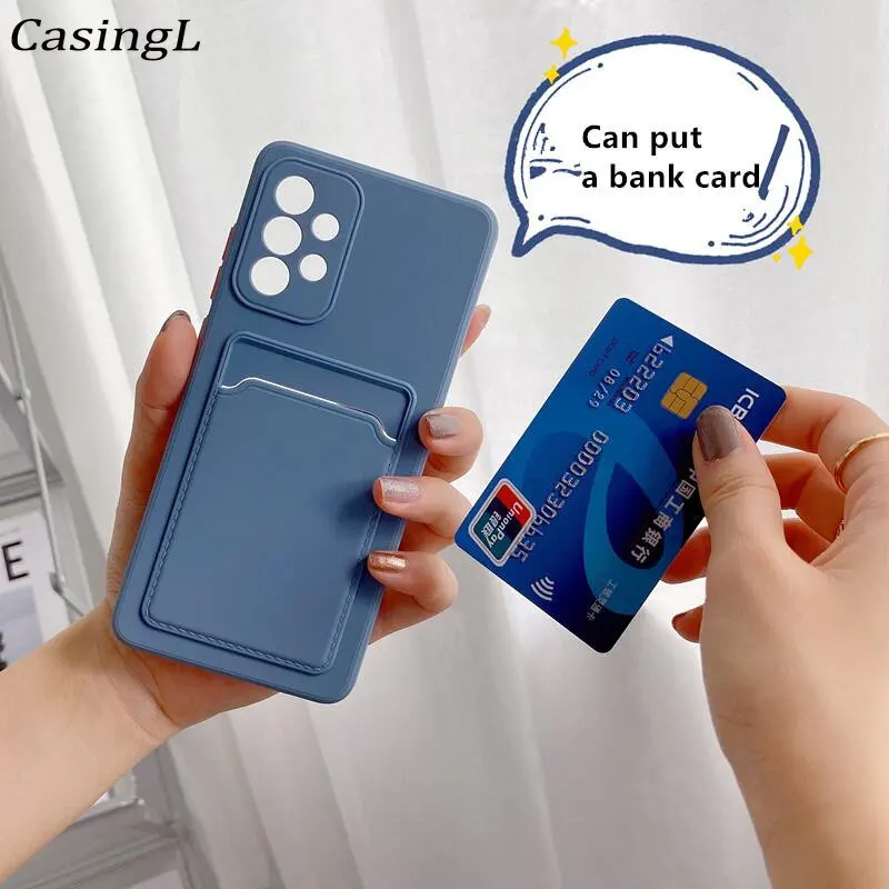 For Asus Zenfone 10 Case Luxury Wallet Card Slot Back Cover Soft Silicone Protector For Asus Zenfone 9 Shell