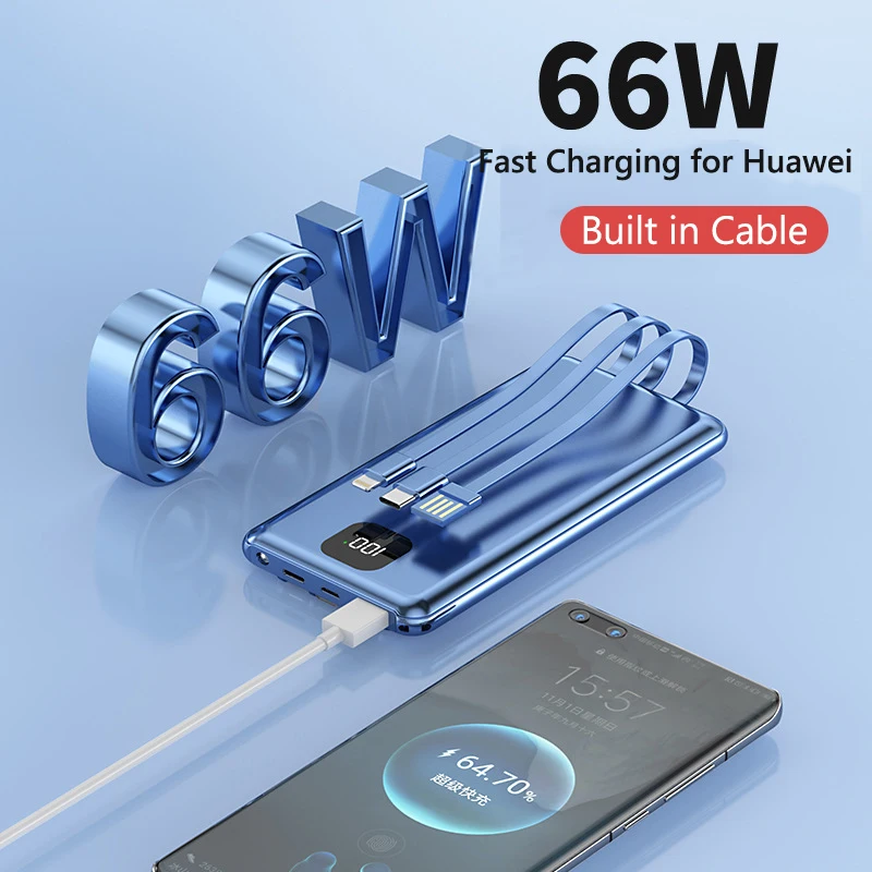 

Power Bank 20000 мАч Высокая емкость Быстрая зарядка Powerbank Портативное зарядное устройство для iPhone Samsung Huawei Hot