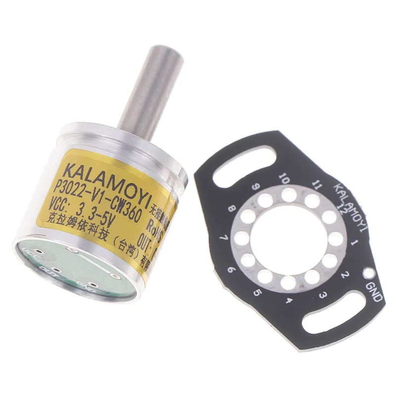 1 PCS P3022-V1-CW360 Sensor de ângulo de corredor rotativo à prova d'água 0-360 graus Círculo completo Magnetismo NOVO Sensor de ângulo