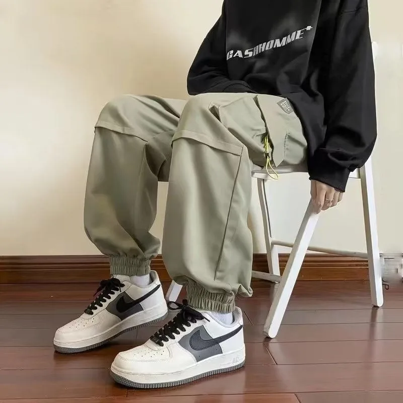 

Thin and Versatile Classic Comfortable Western-style Work Pants Casual Pants Summer New Pants Trendy Sports Casual Loose Pants