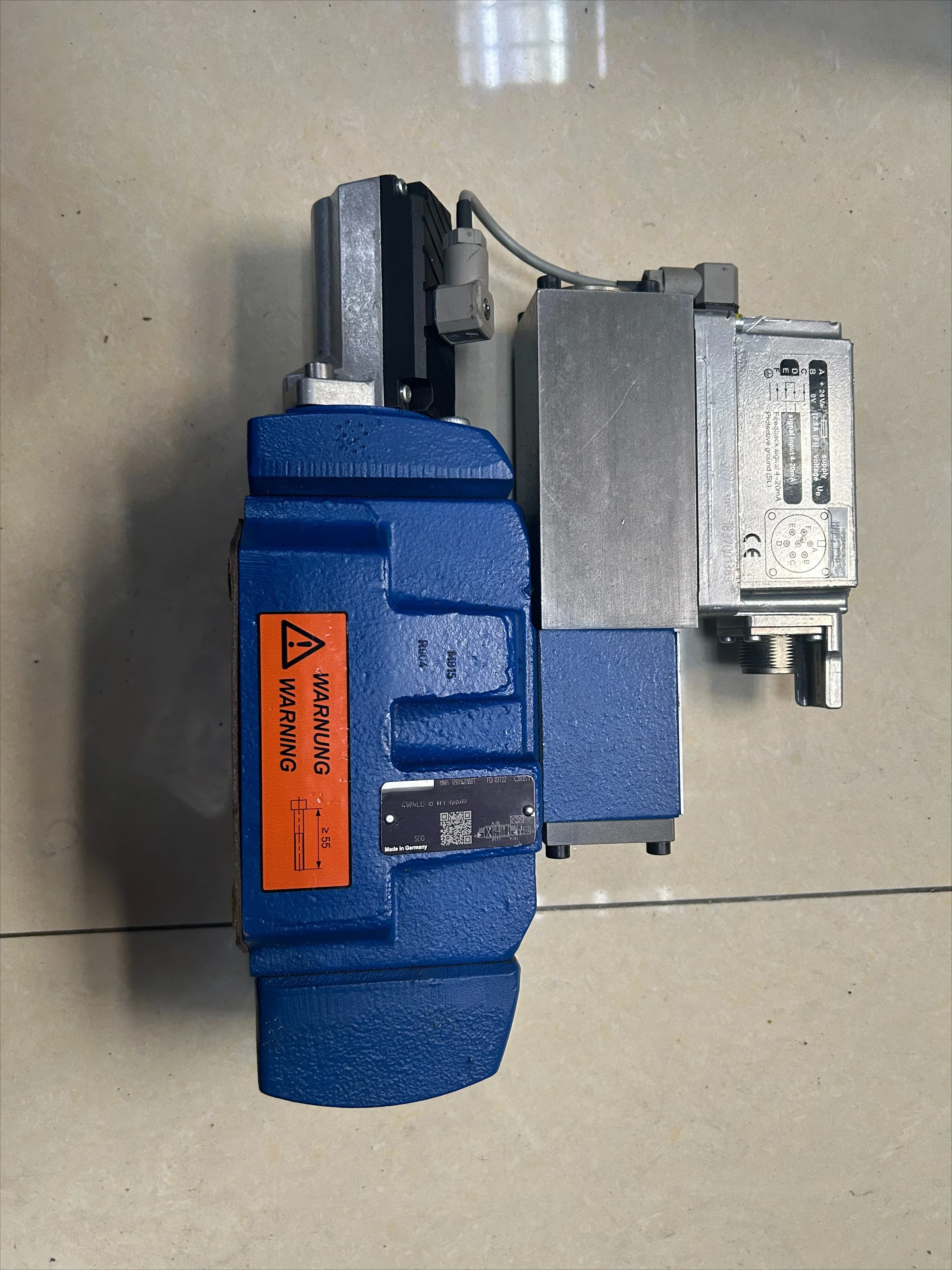 Rexroth Original 4WRLE 16 W1-180SJ-40/MXY/24A1 Hydraulic Proportional Valve High-Quality Industrial Valve for Sales