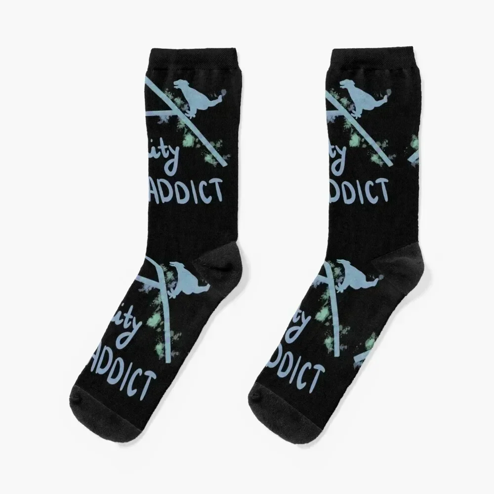 Agility addict Socks moving stockings kids retro bright garter Men's Socks Women's