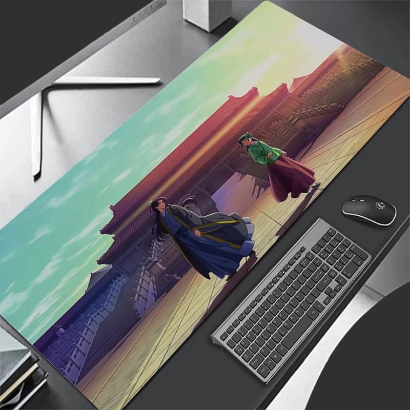 Mousepad The Apothecary Diaries Pattern Gaming Mats Rubber Mouse Pad PC Accessories Desk Mat Non Slip Table Mat HD Keyboard Pad