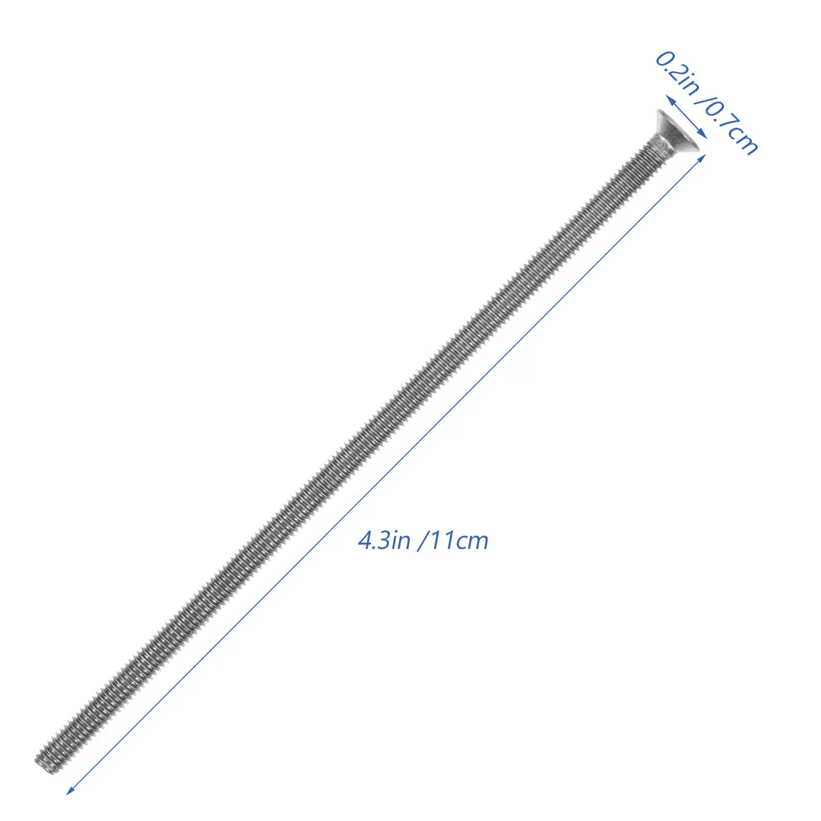 Stainless Steel Long Outlet Screws Extra Length for Outlet Box Extension Spacers DIY Home Repair Wall Plate Screws