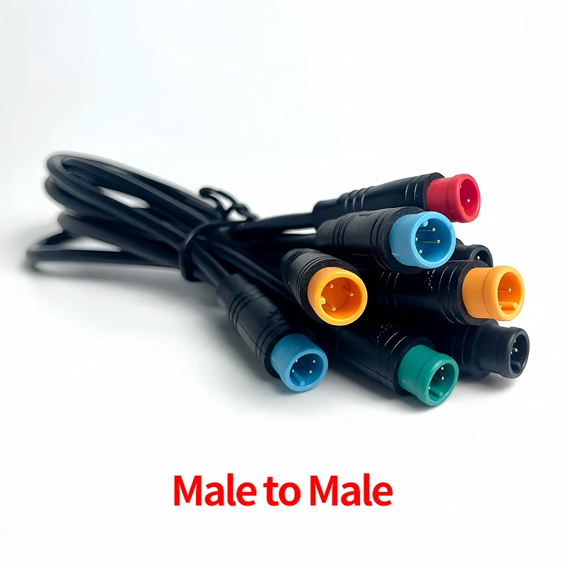 4/10 قطعة M8 2 3 4 5 6Pin ذكر أنثى موصلات مقاومة للماء ، مجموعات مختلفة من رؤساء الذكور والإناث اختياري
