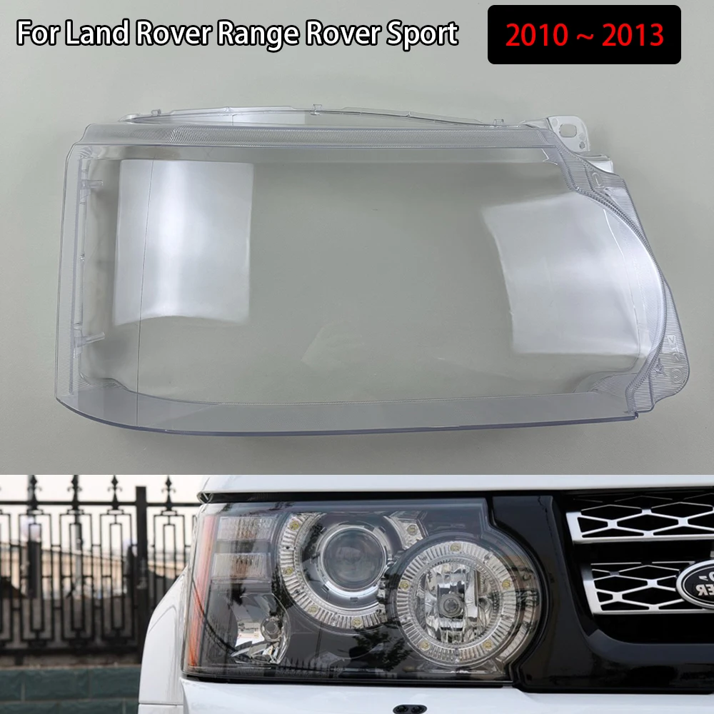 

For Land Rover Range Rover Sport 2010 2011 2012 2013 Lampshade Headlight Shell Headlamp Lamp Cover Transparent Shade Lens