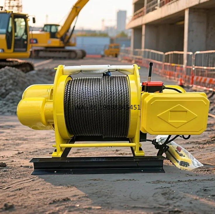 

Custom Electric Winch 3Ph 1Ton-10Ton Range Industrial Electric Winch for Sale