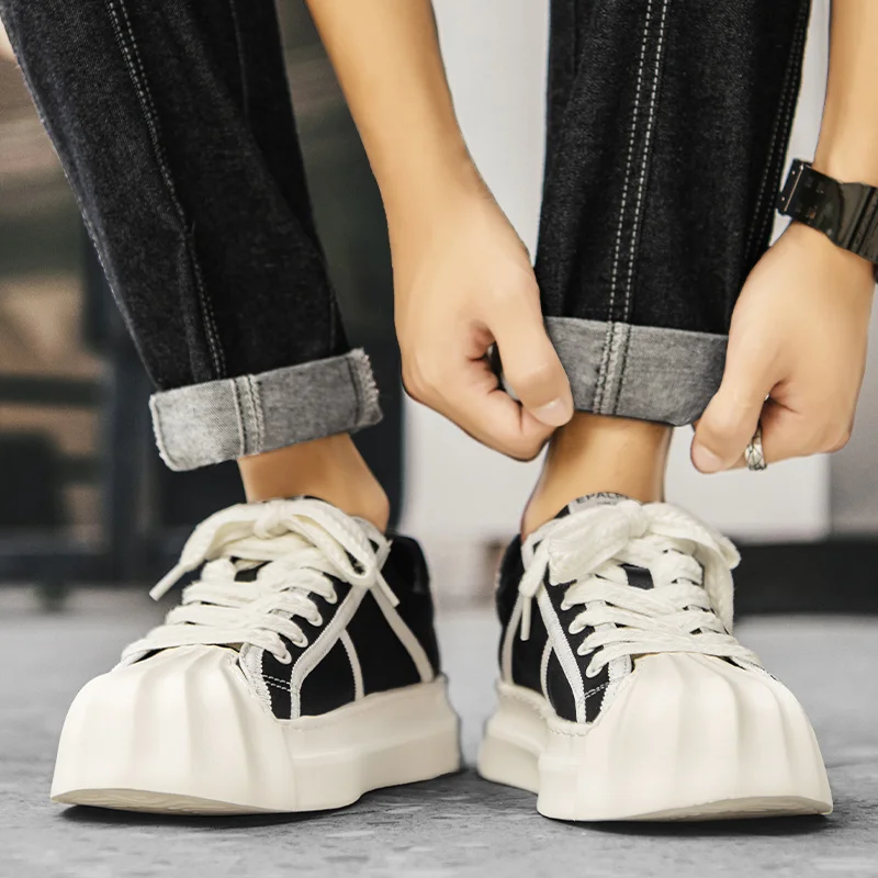 أحذية رياضية كاجوال للرجال قابلة للتنفس، أحذية سباق فاخرة للمدرب، أحذية بدون كعب أنيقة للرجال