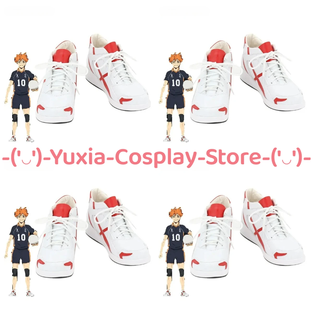 

Юксиакосплей! Хайкю!!! Hinat Shoyo Обувь для косплея Аниме Игровой персонаж Опора Сапоги из искусственной кожи Хэллоуин Карнавальный костюм для вечеринки