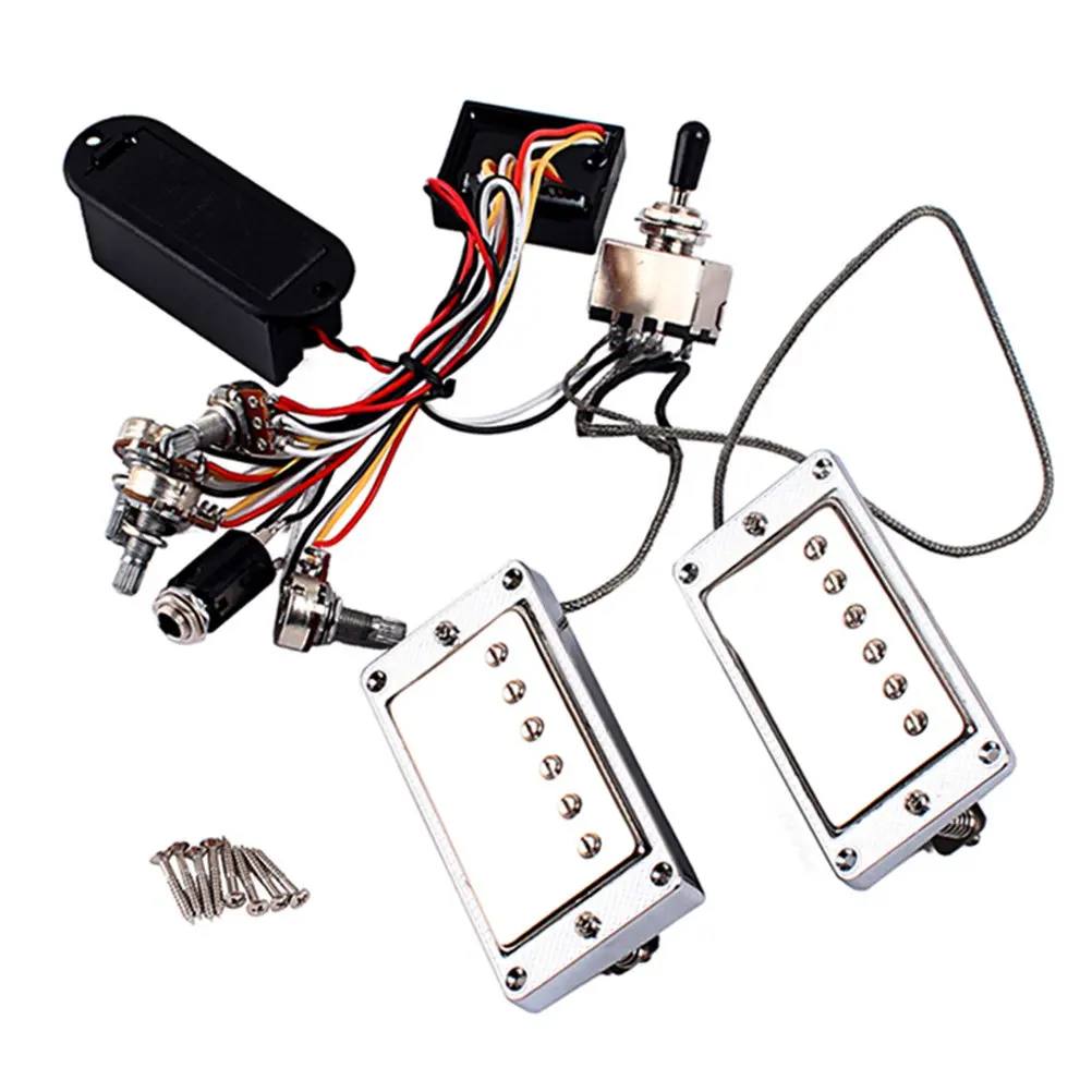 1-ensemble-de-micros-de-guitare-humbucker-actifs-en-pot-de-cire-ton-chaud-classique-haute-sortie-avec-boitier-electronique