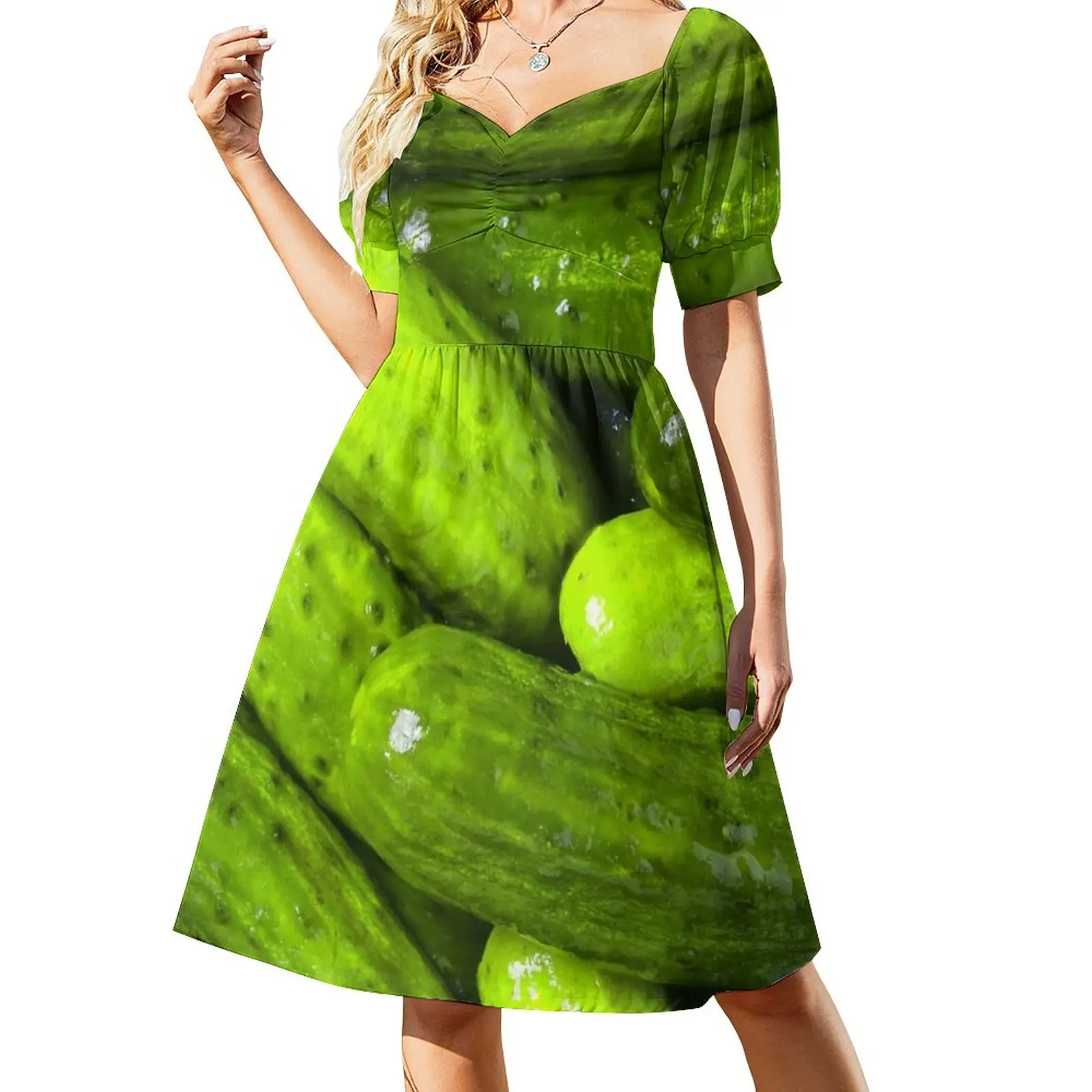 

Pickles Love Green Pickles Sleeveless Dress Dresses for wedding party summer dresses womens 2023 women evening dress