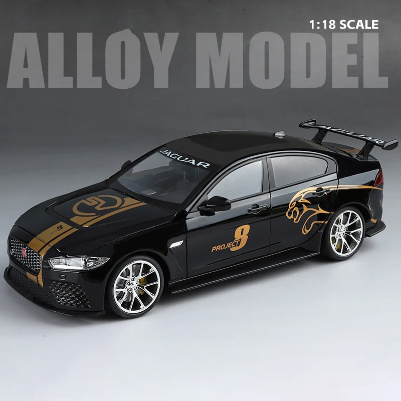 1:18 Jaguar XE SV Project 8 Supercar Alloy Diecasts & Toy Vehicles