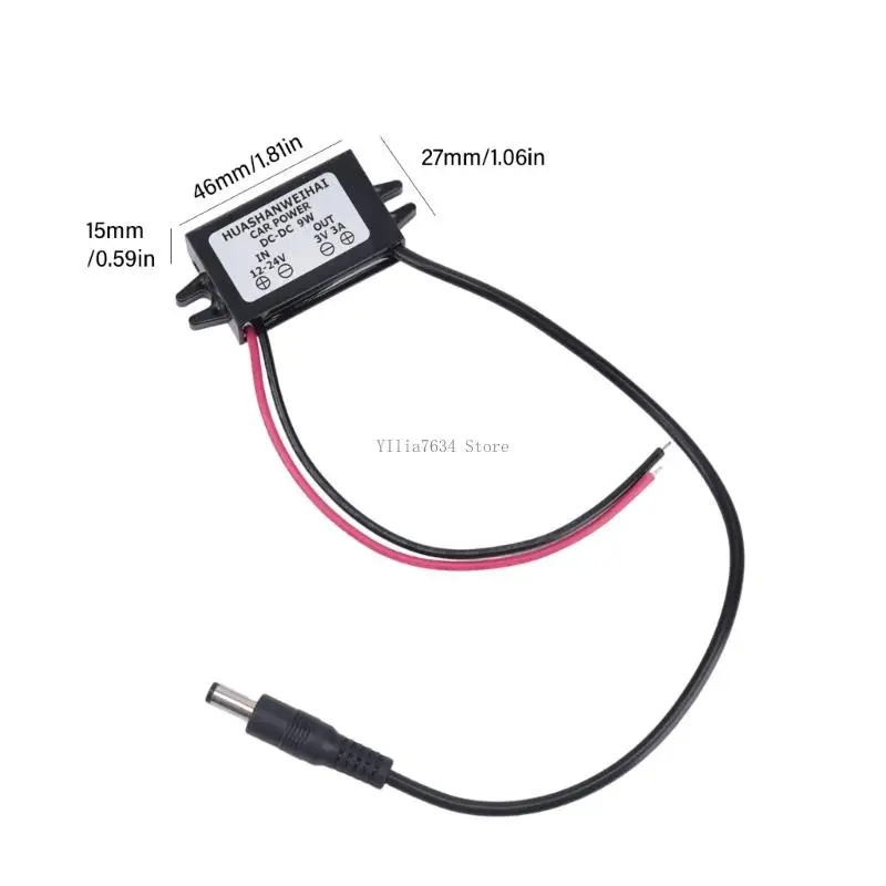  Efficient 3V 3A Voltages Regulator 12V 24V Input For LED Strips And Small Motors