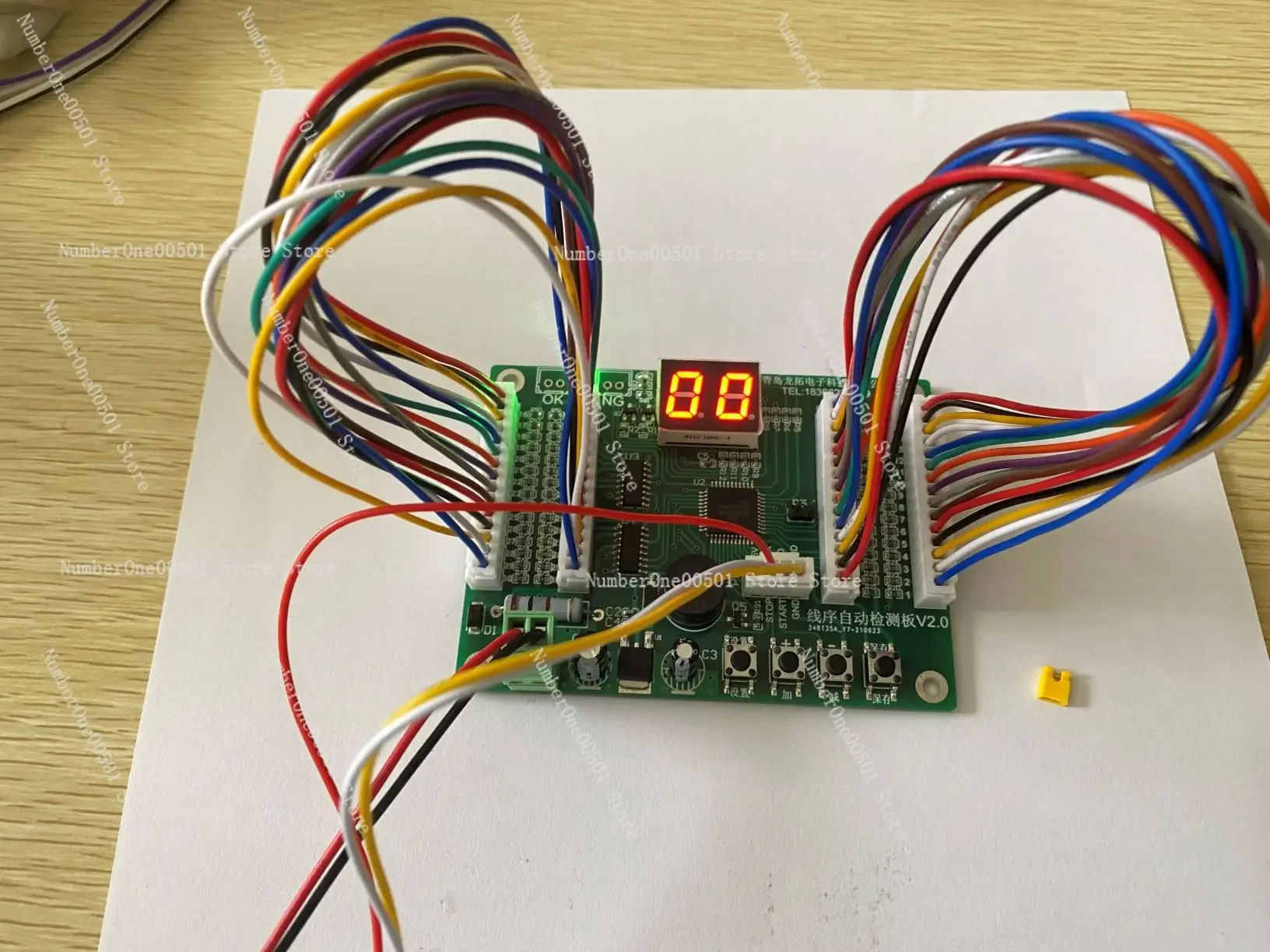 Wire Test Harness Conduction Cable Data =Connector Wire Sequence Comprehensive Detection Module Short Circuit Disconnection =