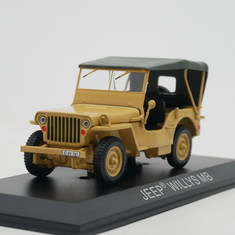 

Diecast Ixo 1:43 Scale Ist Jeep Willys MB Alloy Car Model Collectible Toy Gift Souvenir Display Ornament
