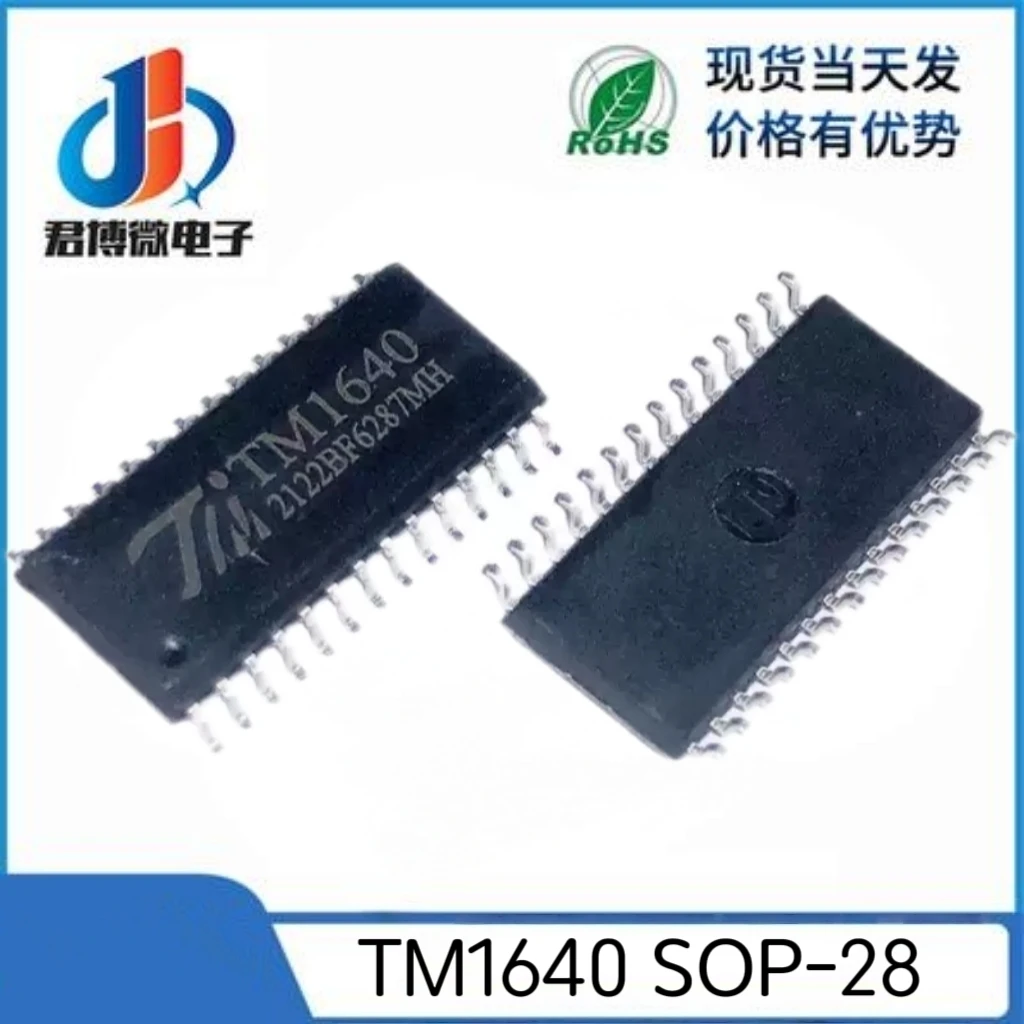 TM1640 TM1640B SOP28 SSOP28 LCD Driver Control Circuit Display Driver IC