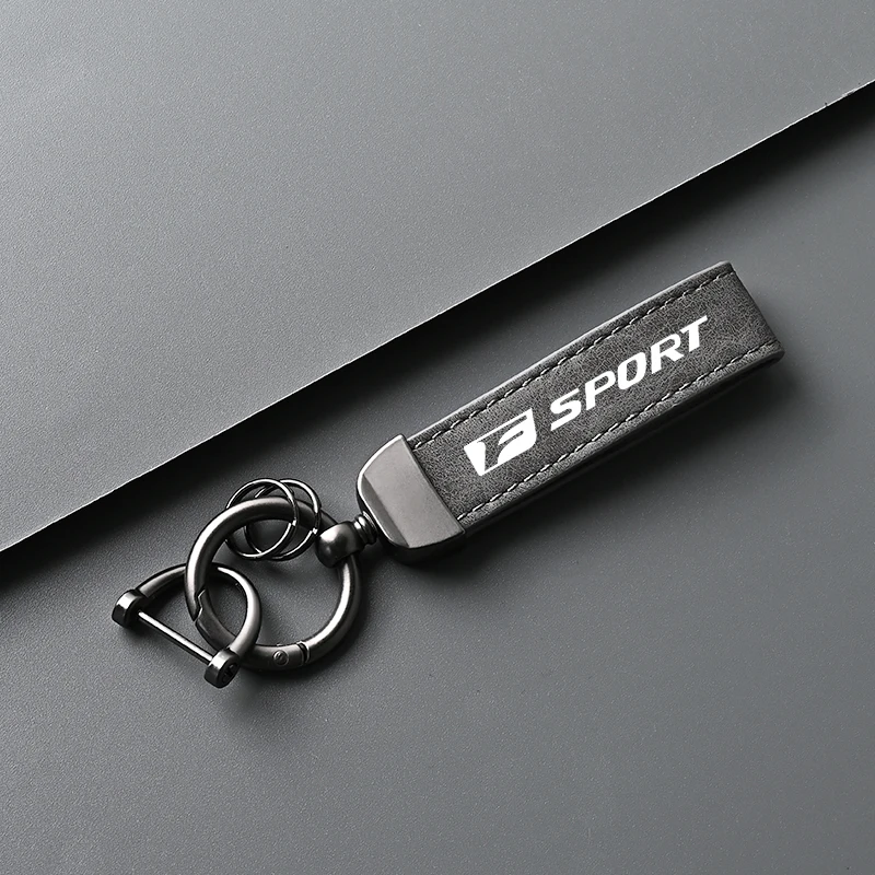 Car Keychain F Sport for Lexus RX330 RX300 SC300 NX UX IS200T RX200T NX300 lS400 RX270 IS250 IS300 LX 350 Key Chain Ring Holder