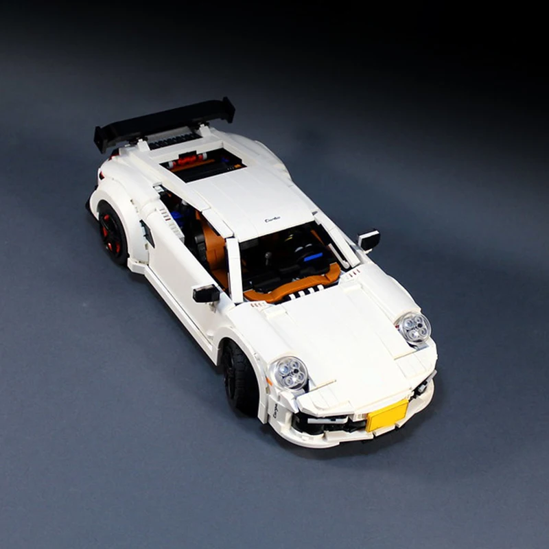 1254pcs MOC 911 Turbo S 992 Cars Model Building Blocks Christmas Gift Toy Construction 3D Creative Display Craft Brick Assemble