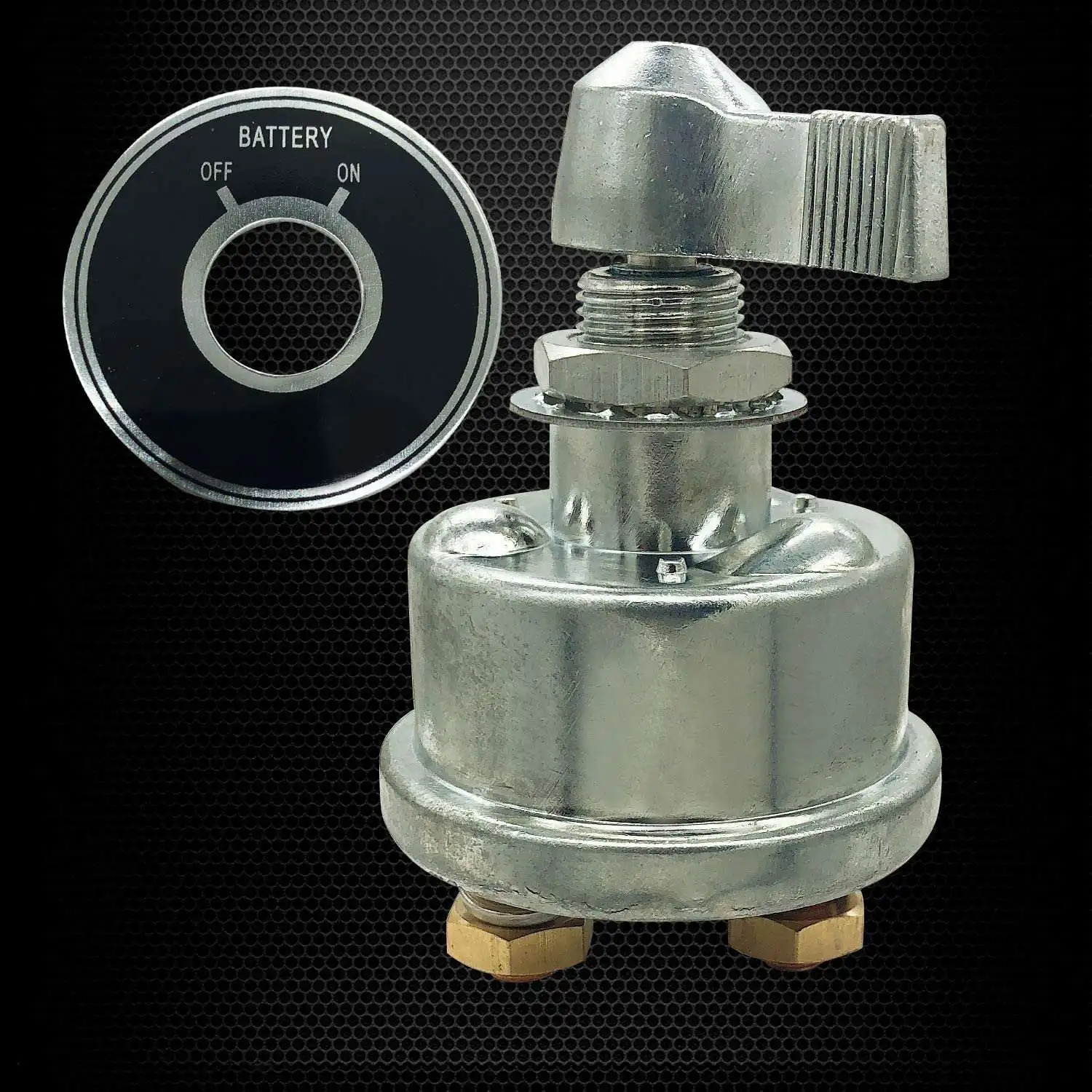 

Unusual 12-24 V Master Battery Disconnect Switch, Battery Power Cut Isolator Killer For Car, Vehicle, RV And Boat ( On/Off)