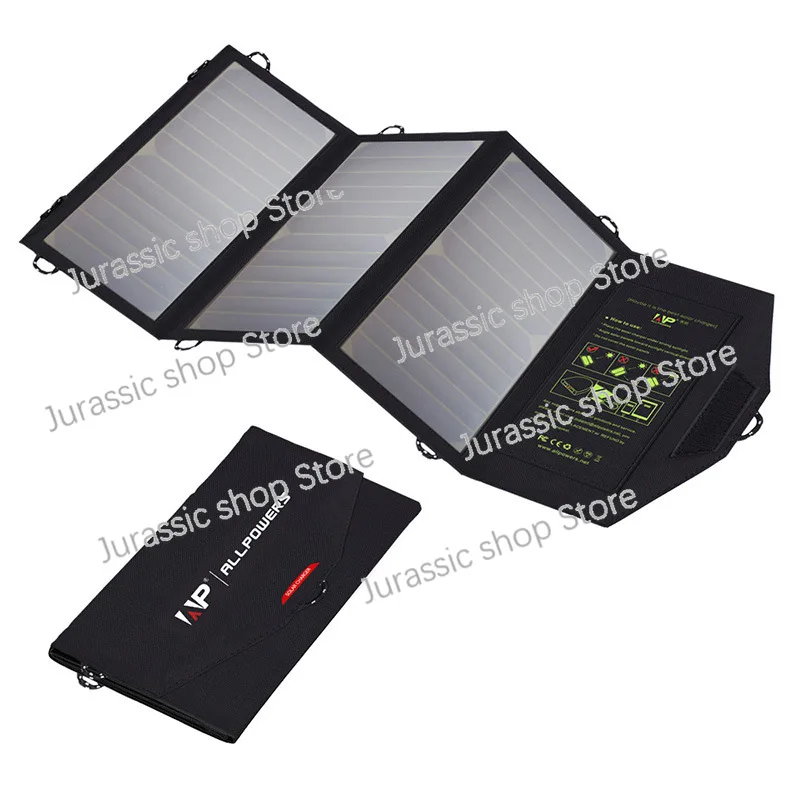 

Waterproof Solar Charger Mobile Power Supply 5V21W Solar Folding Bag Mobile Phone Charging